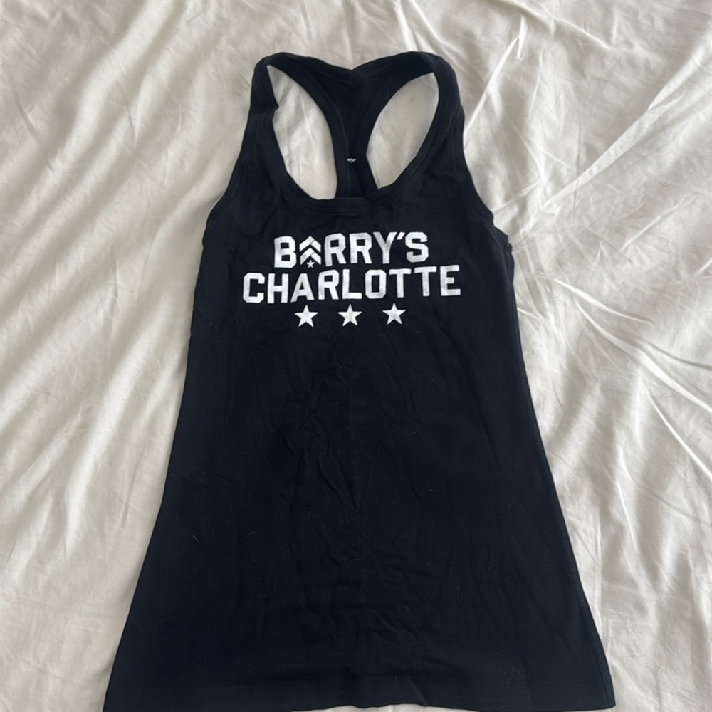 Lululemon x Barry’s tank size 6